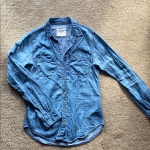 Denim Button Down Shirt